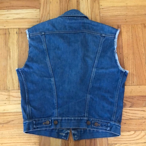 Vintage Wrangler denim vest - Picture 2 of 2